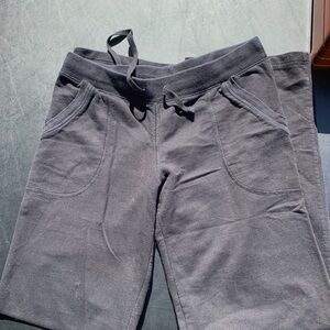 H&M Black Jogger Pants Drawstring Size Medium Casual